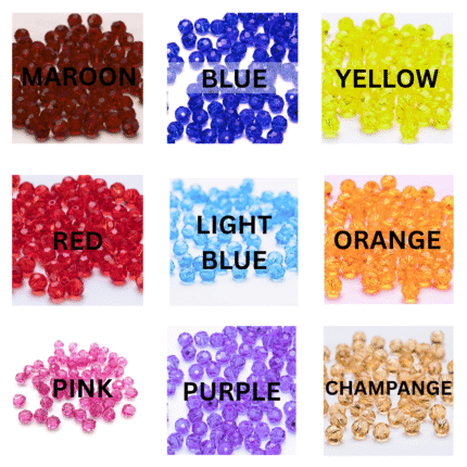 Acrylic Crystal Beads