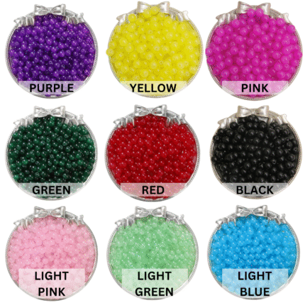Round Glass Beads
